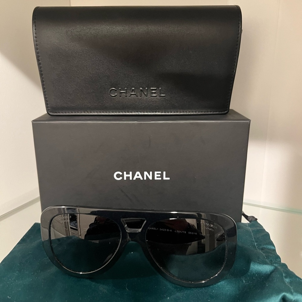 Chanel Black Sunglasses for Women